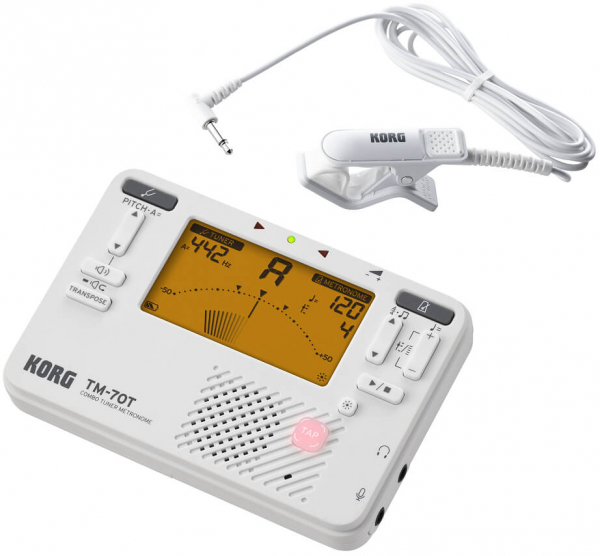 Tuner / Metronom Korg TM-70T CWH