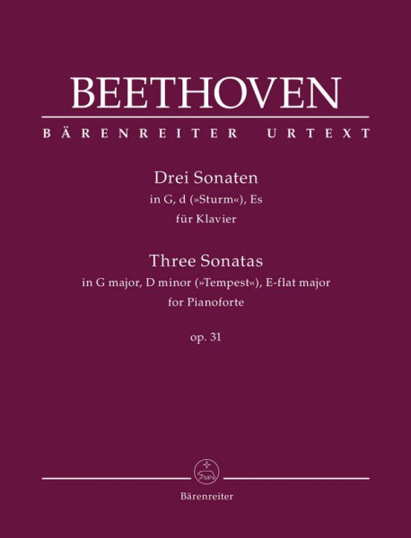 3 Sonaten op.31 für Klavier