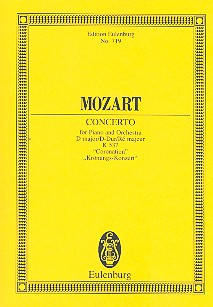 Studienpartitur Konzert 26 D-Dur KV 537 - Antiquariat