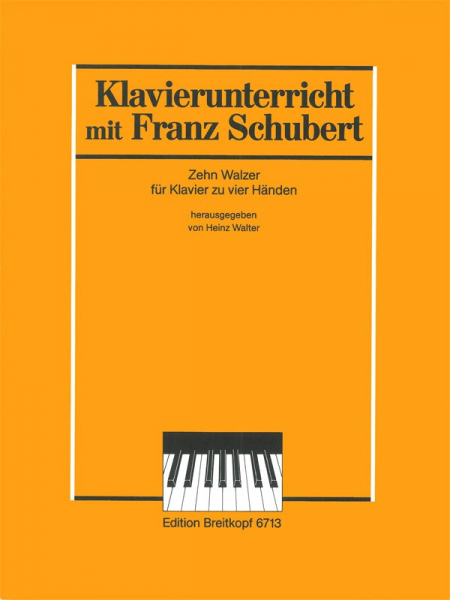 10 Walzer für Klavier zu 4 Händen