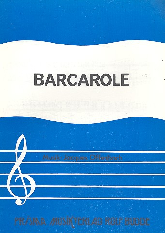 Barcarole für Klavier