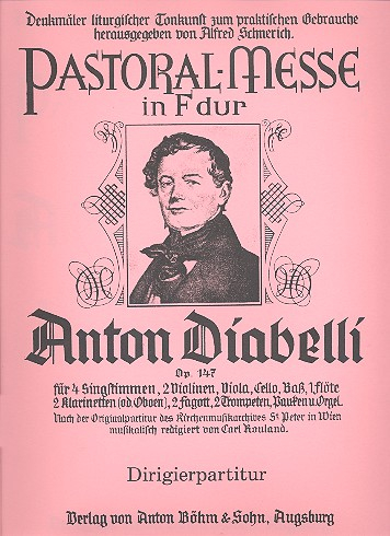 Pastoralmesse F-Dur op.147 für Chor, Orchester und Orgel