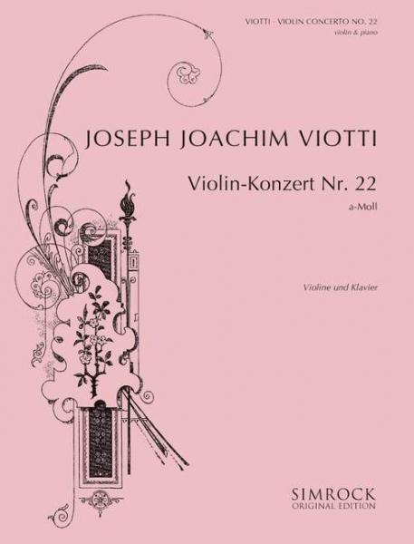 Konzert a-Moll Nr.22 für Violine und Orchester