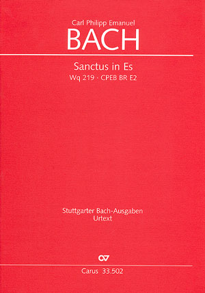 SANCTUS ES-DUR WQ219 FUER CHOR UND ORCHESTER