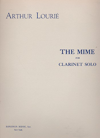 The Mime : for clarinet solo