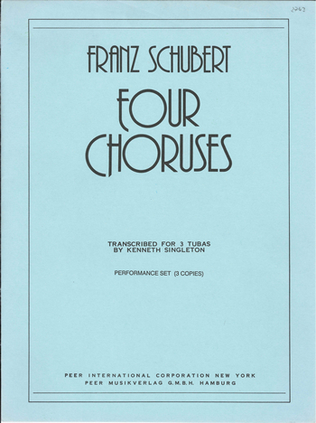 4 Choruses for 3 tubas