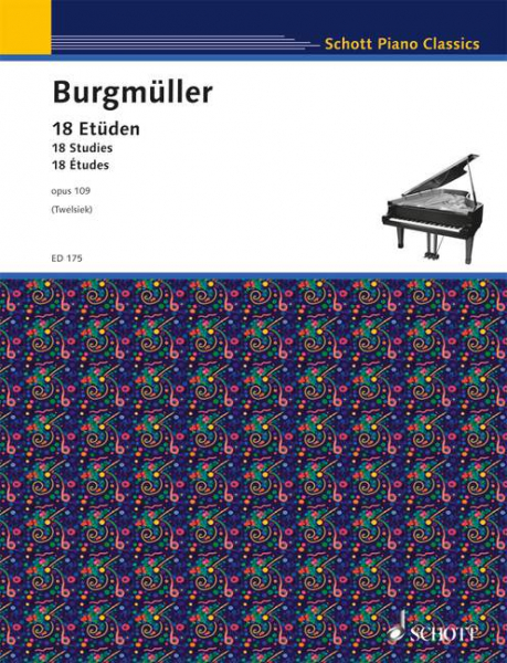 18 Etüden op.109 für Klavier