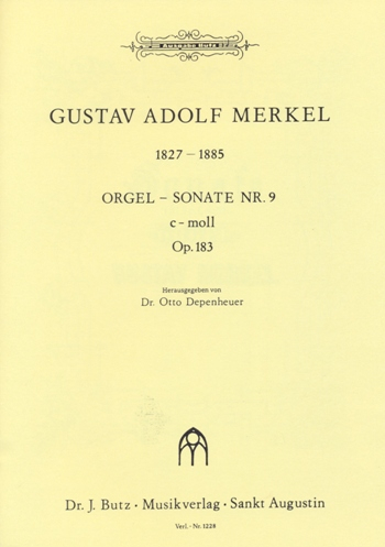 Sonate c-Moll Nr.9 op.183 für Orgel