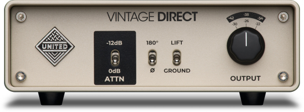 Passive DI Box United Studio Tech Vintage Direct Box