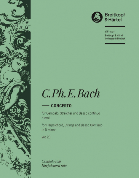 Concerto d-Moll Wq23 für Cembalo und Streicher