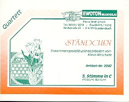 Ständchen für 4 Blechbläser