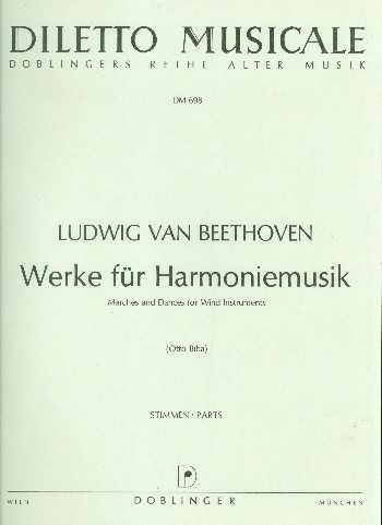 Werke für Harmoniemusik für gemischtes Bläserensemble und Trommel