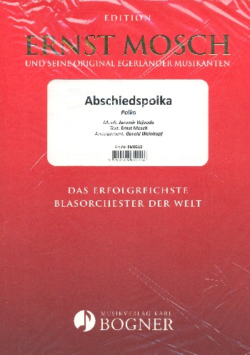 Abschiedspolka: für Blasorchester