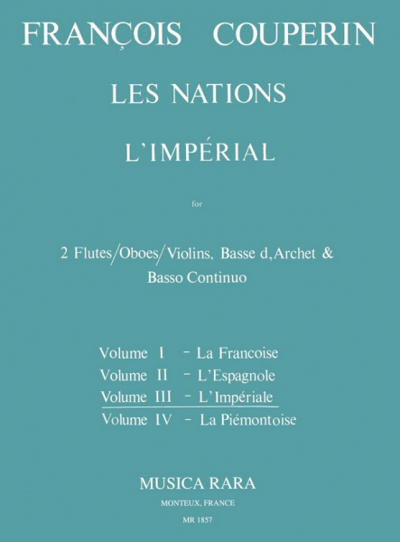 Les nations Triosonate für 2 Flöten und Bc