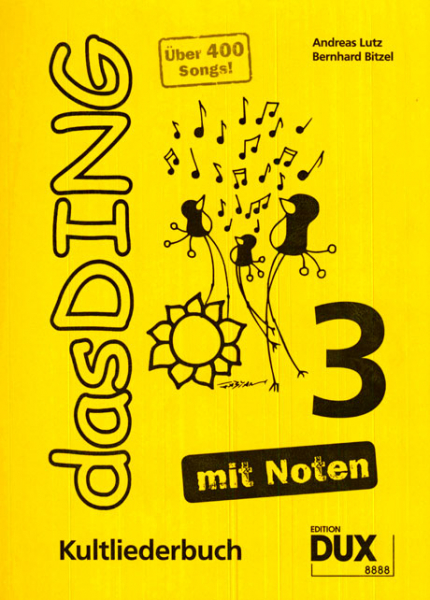 Kultliederbuch Das Ding 3 - mit Noten