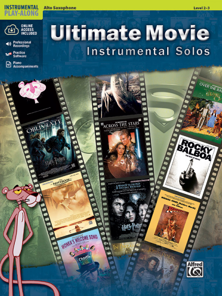 Spielband für Altsaxophon Ultimate Movie Instrumental Solos