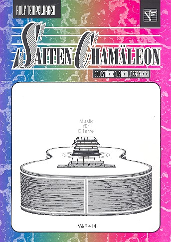 Saitenchamäleon für Gitarre