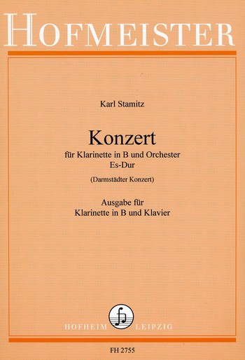 Konzert Es-Dur für Klarinette und Orchester für Klarinette