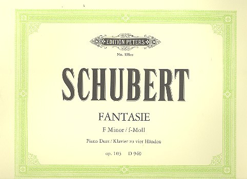 Fantasie f-Moll D940 op.103 für Klavier zu 4 Händen