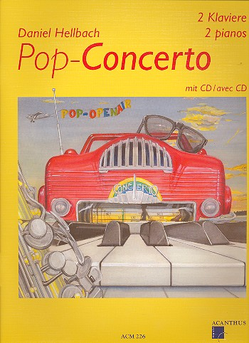 Pop-Concerto (+CD) für 2 Klaviere