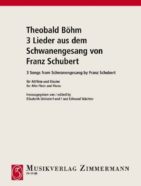 3 Lieder aus dem Schwanengesang von Franz Schubert für