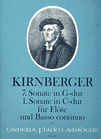 Sonate G-Dur Nr.7 und Sonate C-Dur Nr.1 für Flöte und Bc