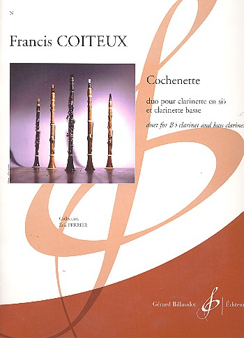Cochenette pour clarinette basse et clarinette