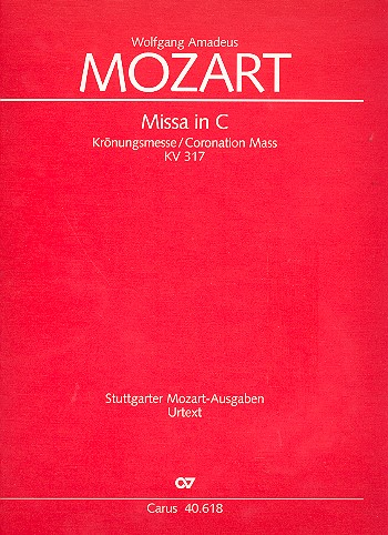 Missa C-Dur KV317 für Soli, gem Chor und Orchester