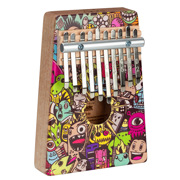 Art Series Kalimba 10 'Little Monster' (incl. Softcase and Tuning Hammer)