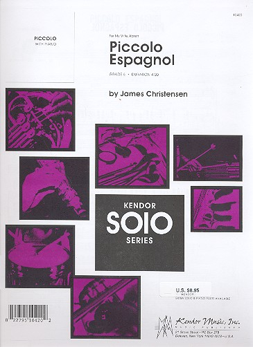 Piccolo Espagnol für Piccoloflöte und Klavier