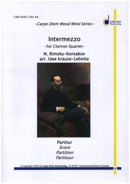 Intermezzo für 4 Klarinetten