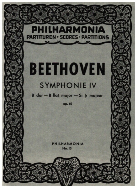 Sinfonie B-Dur Nr.4 op.60 für Orchester