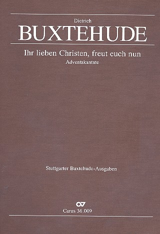 Ihr lieben Christen freut euch nun BuxWV51 für gem Chor (SSATB),