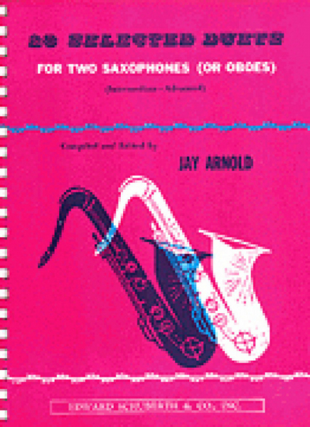 28 Selected Duets for 2 saxophones or oboes