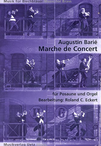 Marche de concert für Posaune und Orgel