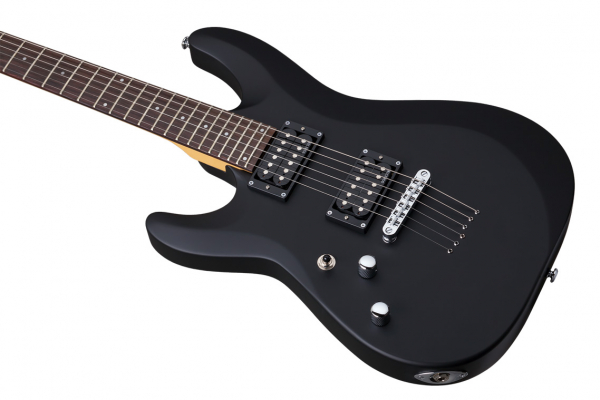 Lefthand E-Gitarre Schecter C-6 Deluxe - SBK
