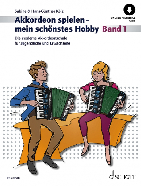 Schule für Akkordeon Akkordeon spielen - Mein schönstes Hobby 1