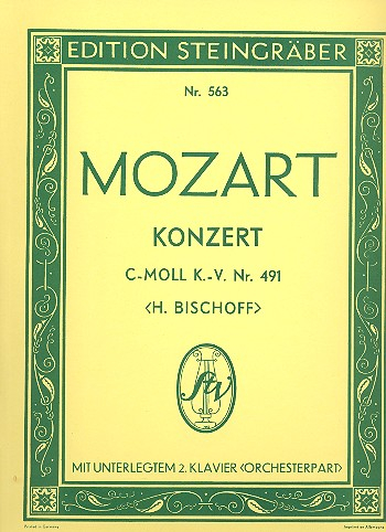 Konzert c-Moll KV491 für Klavier und Orchester