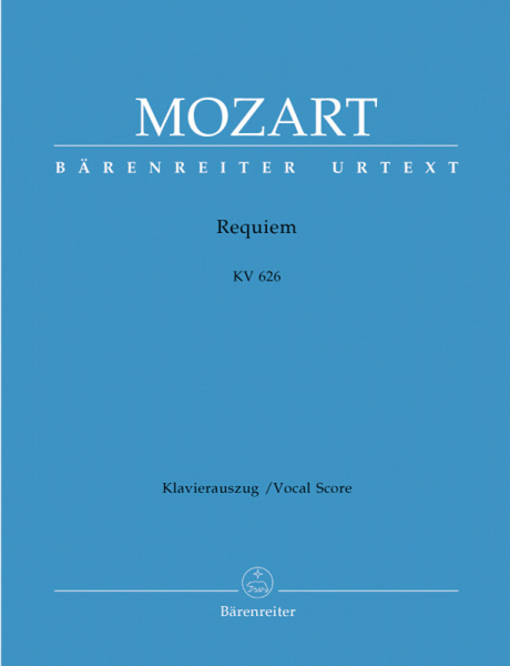 Klavierauszug Requiem d-moll KV 626