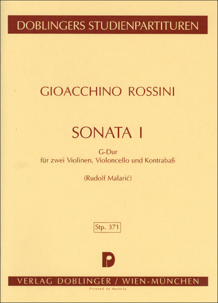Sonate G-Dur Nr.1 für Streicher