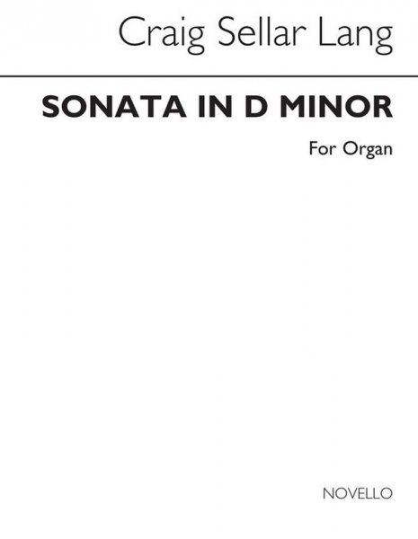 Sonata in D Minor for organ