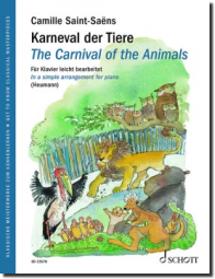 Spielbuch für Klavier Karneval der Tiere
