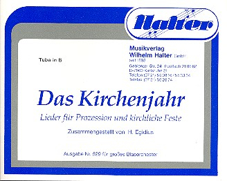 Das Kirchenjahr für Blasorchester