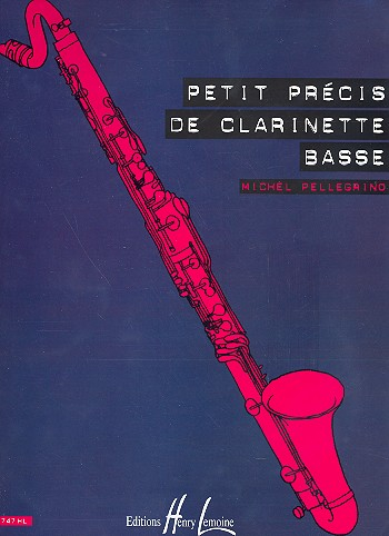 Petit Précis de Clarinette basse pour clarinette basse seule