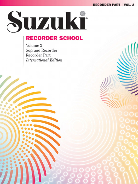 Suzuki Recorder School vol.2 for soprano recorder