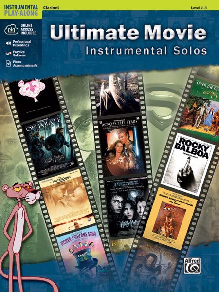 Songbook Klarinette Ultimate Movie Instrumental Solos