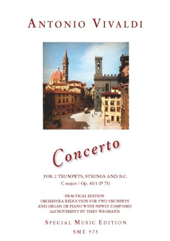 Konzert C-Dur op.46,1 (P75) für 2 Trompeten, Streicher und Bc