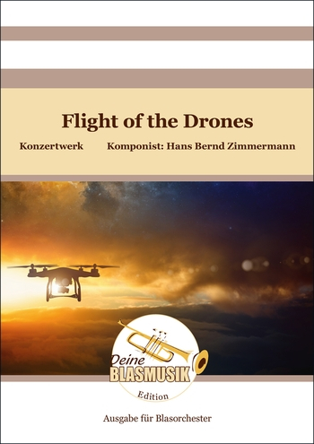 Flight of the Drones für Blasorchester