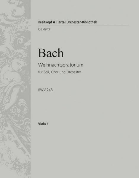 Weihnachtsoratorium BWV248 für Soli, gem Chor und Orchester