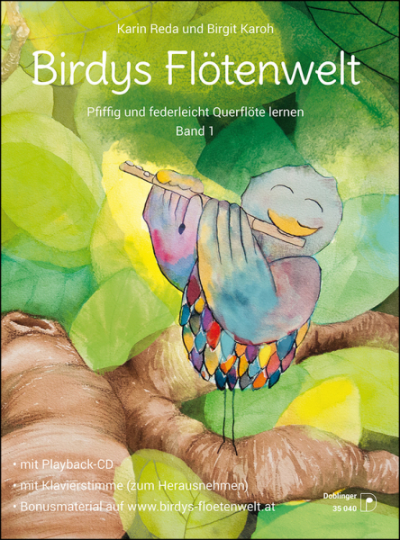Birdys Flötenwelt Band 1 (+Online-Audio) für Flöte mit Klavierbegleitung